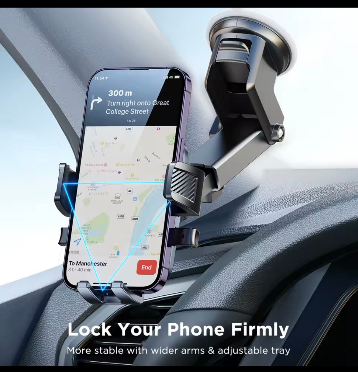 TOPK Magnetic Car Phone Holder for MagSafe – Strong Air Vent Mount